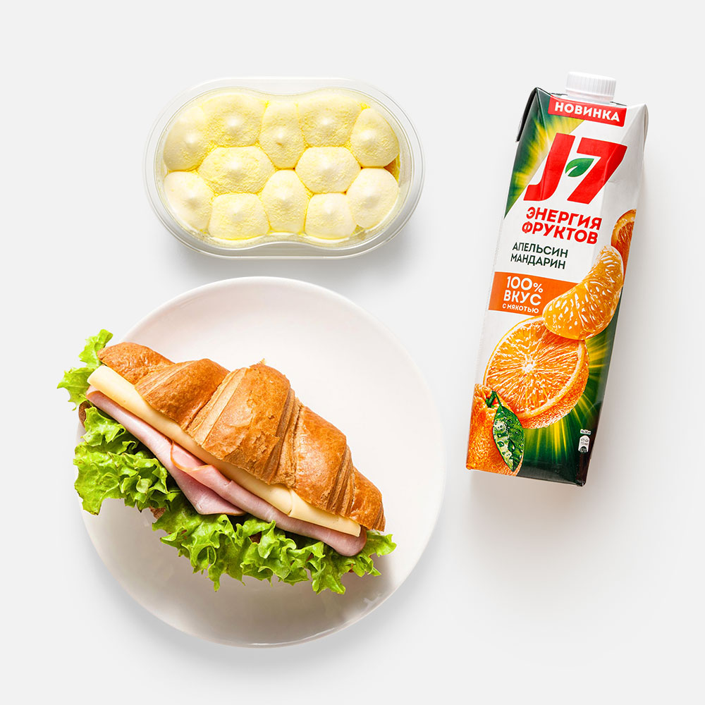 Изображение товара Большое комбо на перекус - Перекус + перекус + напиток